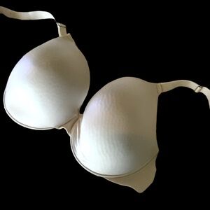 Soma Vanishing Back Full Coverage Bra 36DDD Beige Low Molded Cups Underwire